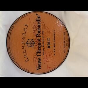 Veuve Clicquot Glass Platter